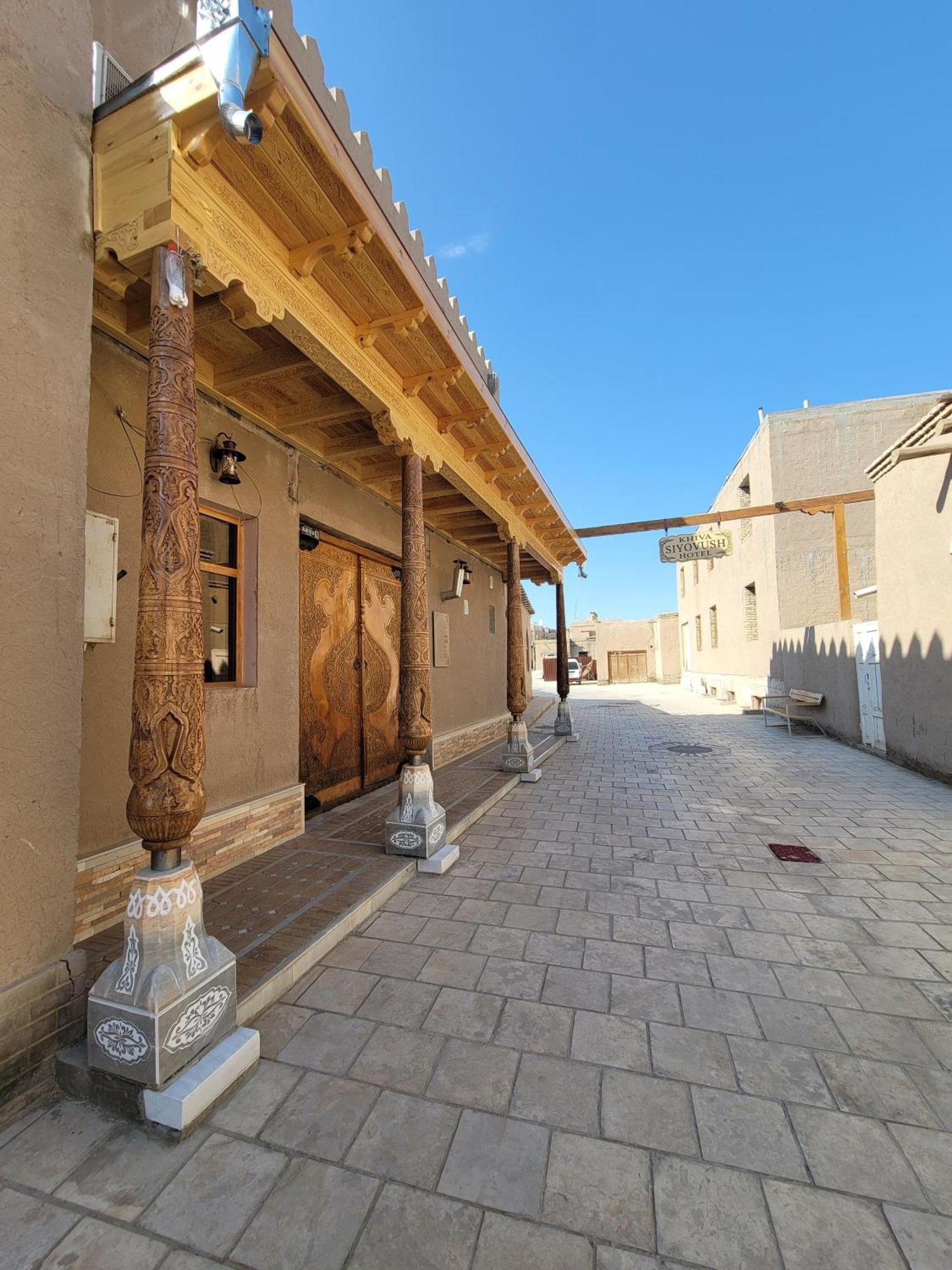 Khiva Siyovush Hotel Exteriör bild